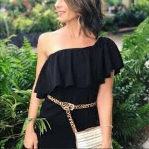 LuLaRoe CiCi Dress Black NWT size S  *unicorn*